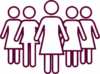 Group of women attending a workshop, engaging in learning activities.